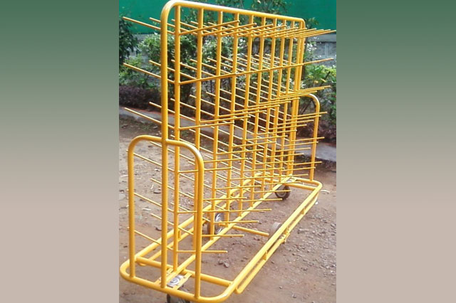 Speed Frame Bobbin Trolley Cap. 120 (Double Sided)