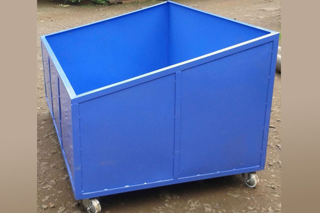 Ring Frame Empty Storage Bin